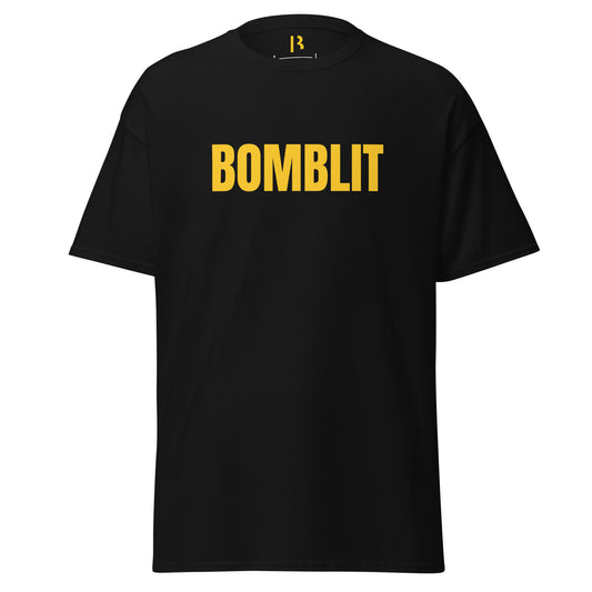 Entrepreneur streetwear T-shirt in black and gold print